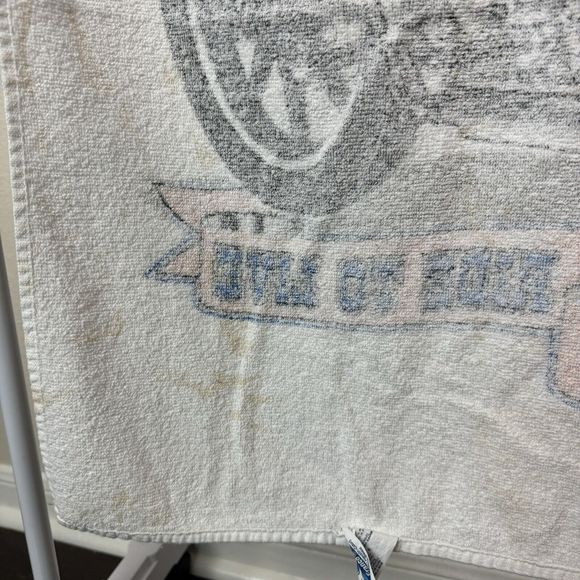 Vintage Harley Davidson Motorcycles Cotton Terrycloth Beach Towel - Picture 13 of 16